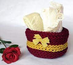 Cestino Bagno Decorazioni Bagno Idea Regalo Festa Della Etsy Fall Gift Baskets Autumn Gifts Storage Baskets