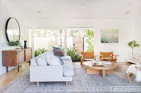 Coastal living rooms living room interior home living room living room designs living area interior livingroom kitchen interior interior design minimalist modern minimalist living room. Minimalist Mid Century Living Room With Large Glass Windows Living Room Scandinavian Mid Century Living Room Minimalist Living Room