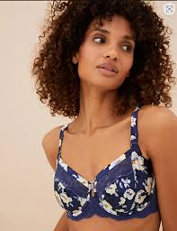 M&S Midnight Rose ROSIE Silk & Lace Wired Ireland