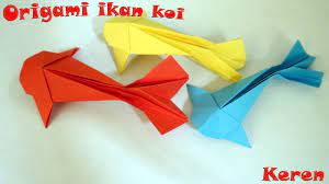 Origami melipat kertas ikan mas koi, origami adalah seni melipat kertas yang unik dan patut dipelajari untuk mengisi waktu luang. Origami Simple Koi Riccardo Foschi Bahasa Youtube