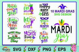 Download Mardi Gras Svg Bundle Graphic By Graphice School Creative Fabrica En 2020 SVG Cut Files