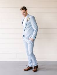 Light Blue Suit Light Blue Suit Blue Groomsmen Suits Blue Suit Wedding