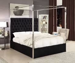 Make sure no toxic finishes have been used to preserve the piece. Porter Velvet Canopy Bed Frame Las Vegas Furniture Store Modern Home Furniture Cornerstone Furniture