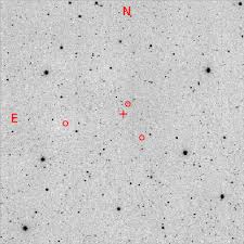 Finding Chart For The 3 Variable Stars Using The Template