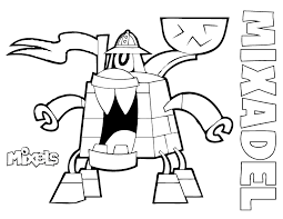 Mixels coloring pages eric s activity page 2 at mixel. Mixel Coloring Page My Little Corner Coloring Pages Color Kiddos
