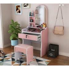 New classic valentino vanity lighted mirror and stool set. Vanity Mirror Dressing Table Bedroom Dresser Cabinet Drawer Shopee Philippines