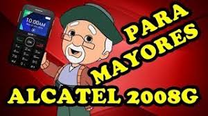 2008g alcatel mobilus telefonas black/white € 39.99. Mejor Movil Para Personas Mayores Alcatel Onetouch 2008g Youtube