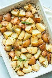Easy Buttered Miso Roasted Potatoes A Perfect Salty Sweet Side Foodal Recipe Roasted Potato Recipes Potato Recipes Recipes