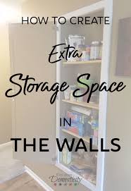 2.0 out of 5 stars. Extra Storage Space In The Walls Create Extra Pantry Or Broom Closet Space In The Wall Exploring Domesticity