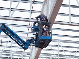 Accidents Are Common With Poorly Maintained Aerial Lifts Lift Accidents Are Caused By Faulty Outrigger Wobbly Guardrails Hydraul Aerial Lift Accident Aerial