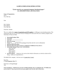 Have your own with these fifteen personal letterhead examples. Cpt Sample Offer Letter New