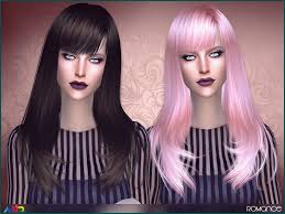 Shoulder Length Hair For Your Ladies Found In Tsr Category 39 Sims 4 Female Hairstyles 39 Womens Hairstyles Long Hair Styles Hair Lengths