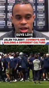 Jalen Tolbert says Cowboys practice is “actually fun” under Coach Schotty.⭐️