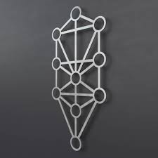 Sacred geometry 157 is a piece of digital artwork by endre balogh which was uploaded on april 6th, 2013. Kabbalah Tree Of Life Large Metal Wall Art Sculpture Sephiroth Or Sefirot Tree Sacred Geometry Wall Art Modern Home Decor Loft Wall Art