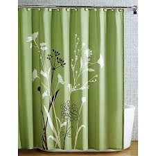 Hometrends Marmon Shower Curtain 1 Each Walmart Com Green Shower Curtains Fabric Shower Curtains Curtains
