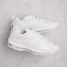 Nike Air Max 98 White Pure Platinum Black Nike Air Max Nike Air Nike