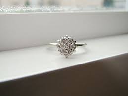 Antique Diamond Engagement Ring Vintage Flower Wedding Ring Etsy Diamond Engagement Rings Vintage Antique Diamond Engagement Antique Diamond Engagement Rings