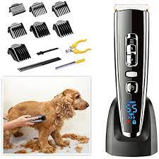 Hatteker Dog Clippers Pet Clippers Professional Hair Clippers Trimmer Pet Grooming Trimming Kit With Nail Clippers And Nail Dog Clippers Pet Grooming Grooming
