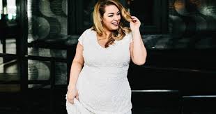 11.this pretty preppy wrap dress for a backyard wedding. Plus Size Wedding Dresses