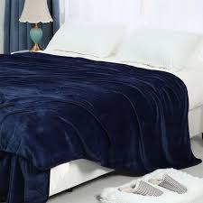 Check spelling or type a new query. Plush Flannel Fleece Throw Twin Full Queen King Bed Blanket Navy Blue 60 X 78 Walmart Com Walmart Com
