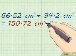 There is a special formula used to figure this out. How To Find The Surface Area Of Cylinders 10 Steps