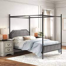 Baker metal canopy bed kelly clarkson. Kelly Clarkson Home Lina Queen Canopy Bed Reviews Wayfair