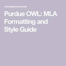 Purdue owl apa formatting the basics. Sample Mla Paper Purdue Owl