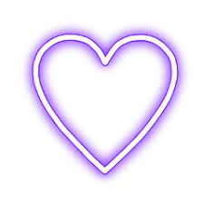 Neon Heart Love Freetoedit Purple Heart Wallpaper Love Heart Emoji Theme Dividers Instagram