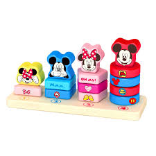 Shop our great selection of minnie and mickey & save. Disney Mickey Minnie Mouse Counting Stacker Stapel Steck Holz Spielzeug Zahlen Disney Co Themenwelten Baby Sweets De