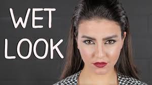 تسريحة الشعر المبلول Wet Look مع جويل Youtube