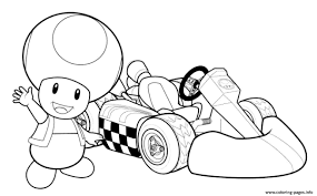 Free mario, yoshi, luigi super mario bros coloring pages to print. Toadette Mario Kart Coloring Pages Printable
