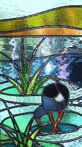 Pukeko In A Swamp Stained Glass Rock Painting Patterns Stained Glass Birds Stained Glass Projects