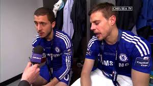 Azpilicueta opositó con éxito a la titularidad en el lateral derecho y se consolidó como referente. Hazard And Azpilicueta We Came To Win Trophies Youtube