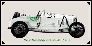 1914 Mercedes Grand Prix Car 1 Grand Prix Cars Car Drawings Vintage Cars