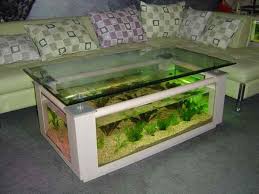 This aquarium coffee table is just a fab feature piece to your home! Goodshomedesign