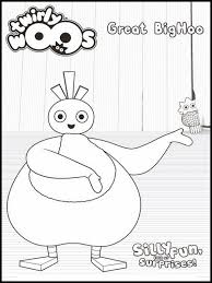 Printable Coloring Pages For Kids Twirlywoos 2 Coloring Pages Childrens Party Bags Coloring Books