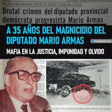 Se cumplen 35 años del asesinato del diputado Mario Armas