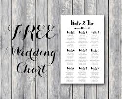 Free Arrow Wedding Seating Chart Template Bride Bows