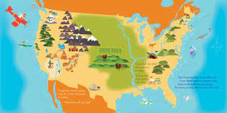 Learn about different landforms by looking at a map! Map It Jr Landforms Boardbook Rand Mcnally 0070609020891 Amazon Com Books