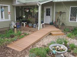 Image Result For Handicapped Accessible Steps Into Home From Garage Wheelchair Ramp Wheelchair Ramp Design Outdoor Ramp