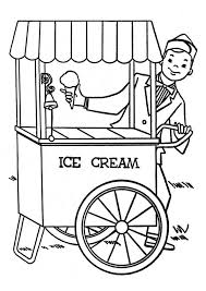 É ótimo desfrutar de uma sobremesa fresca em um dia quente. Desenhos Desenho Infantil Para Colorir De Sorvete