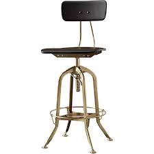 Vintage uhl toledo steel industrial drafting machinist stool chair. Restoration Hardware 1940s Vintage Toledo Bar Stools Aptdeco