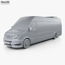 3d Model Of Mercedes Benz Sprinter Cuby City Line Long Bus 2016 In 2020 Benz Sprinter Benz Mercedes Benz
