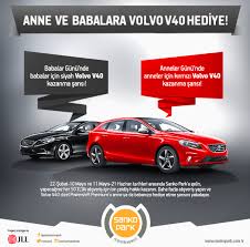 gaziantep sanko park avm de volvo v40 kazanma sansi sizi bekliyor detaylar sitemizde www cekilislerdunyasi com cekilislerdunyasi cekilis volvo babalar parka