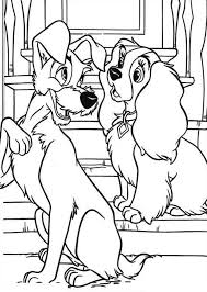 Get free printable coloring pages for kids. Lady And The Tramp 133380 Animation Movies Printable Coloring Pages