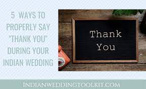Example wedding thank you wording for wedding gift. 5 Ways To Properly Say Thank You During Your Indian Wedding