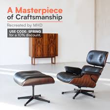 Classic Lounge Chair Ottoman Black Eames Lounge Chair Replica Eames Lounge Chair Lounge Chair