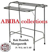 Harga dibawah ini menggunakan bahan stainless 201 apabila anda ingin memakai bahan 304 ada tambahan 50% dari harga di bawah ini harga berbagai macam jemuran stainless terbaru murah harga jemuran stainless palangan 9 harga jemuran lipat 2 meter rp 2.500.000 harga jemuran lipat 1.5. Jual Jemuran Handuk Stainless Steel Cek Harga Di Pricearea Com