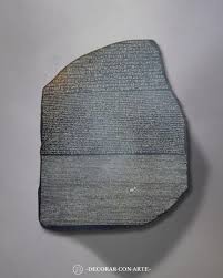 Rosetta Stone (Alt:30 cm) - Decorar con Arte