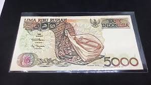 Kadar biaya paling rendah , tukaran rupiah yang bagus. 1992 Lima Ribu Rupiah Wang Kertas Duit Lama Bank Indonesia 5 000 Bank Indonesia Old Banknotes Antiques Currency On Carousell